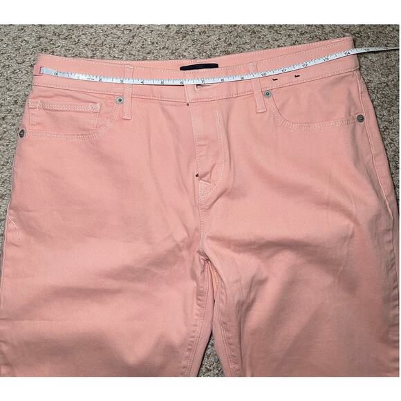 Express Size 8 - Light Pink Ankle Jeggings with Zippers - Picture 9 of 12